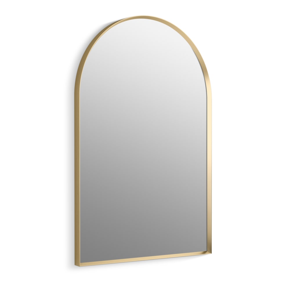 Essential 24" W x 36" H Arched Framed Bathroom Mirror