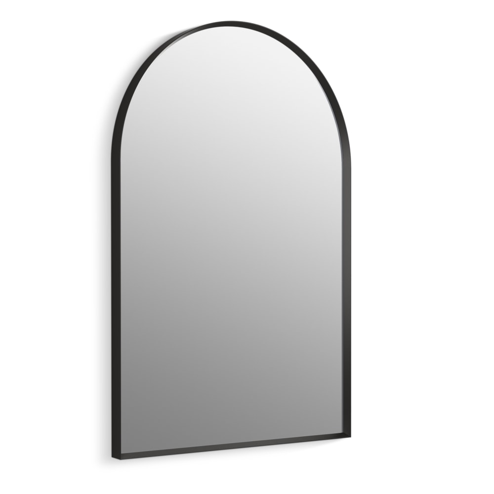 Essential 24" W x 36" H Arched Framed Bathroom Mirror