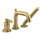 Vibrant Brushed Moderne Brass