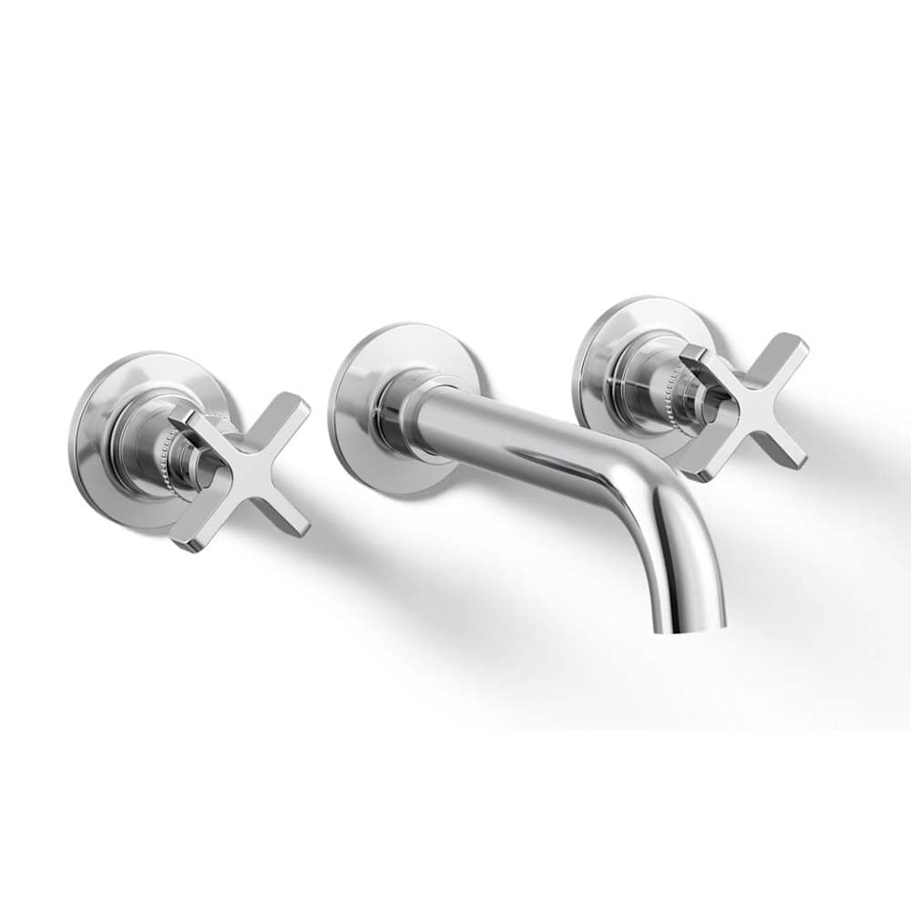 Castia by Studio McGee 1.2 GPM Wall Mounted Widespread Bathroom Faucet