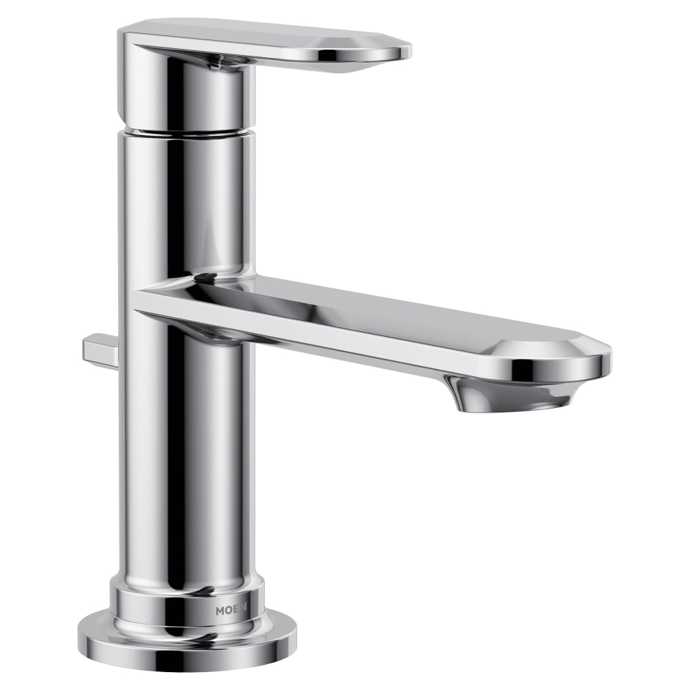 Moen Greenfield 1.2 GPM Single Hole Bathroom Faucet Chrome