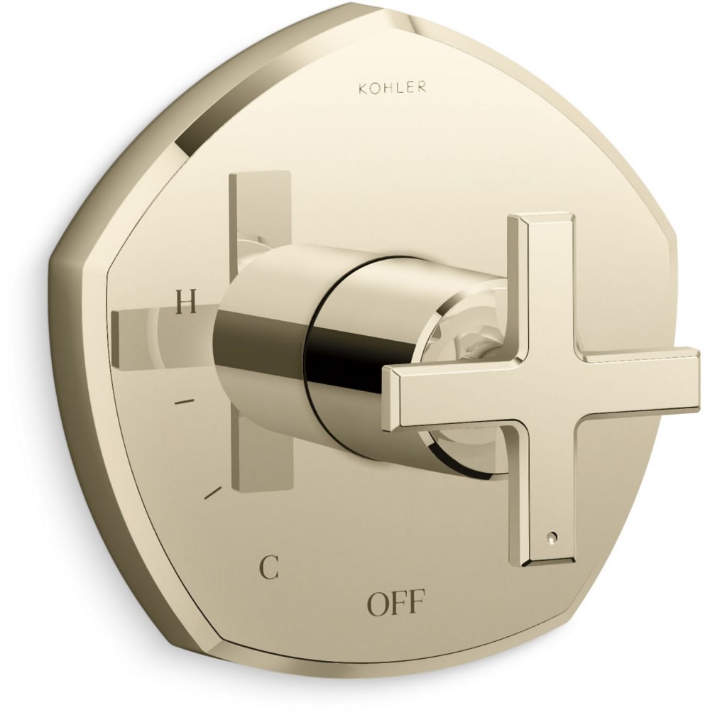 Occasion Pressure Balanced Valve Trim Only with Single Cross Handle - Less Rough In