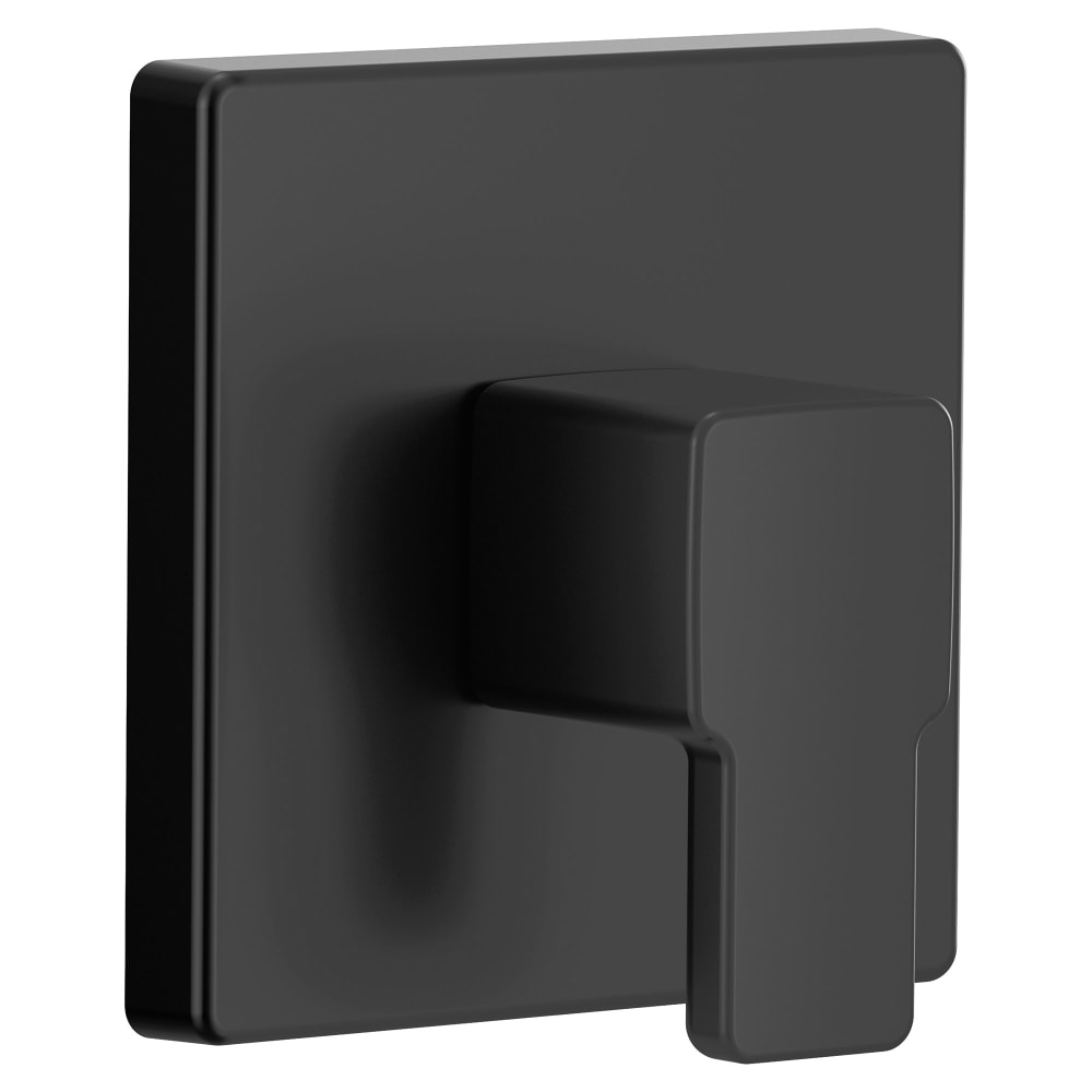 Moen Doux Single Function Thermostatic Valve Trim Only with Single Lever Handle - Less Rough In Matte Black