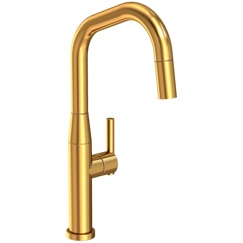 East Square 1.8 GPM Single Hole Pull Down Kitchen Faucet