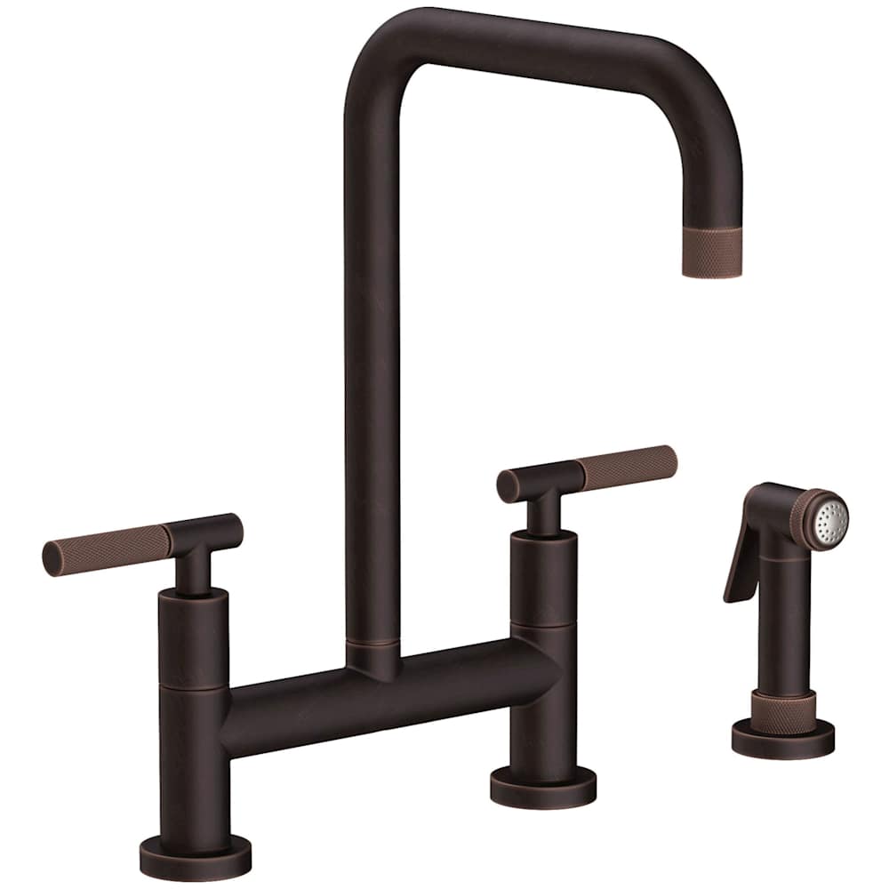Muncy 1.8 GPM Widespread Bridge Kitchen Faucet