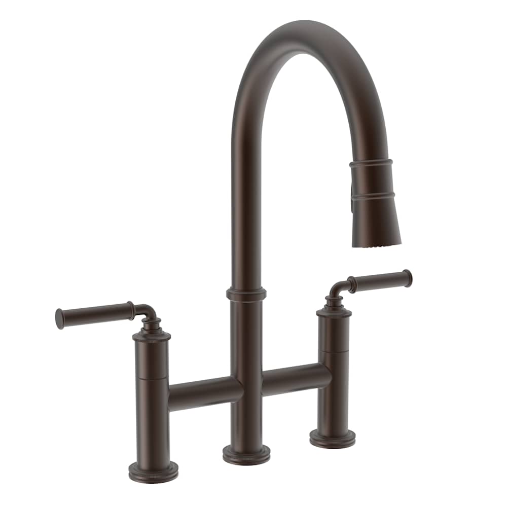 Taft 1.8 GPM Widespread Bridge Pull Down Kitchen Faucet