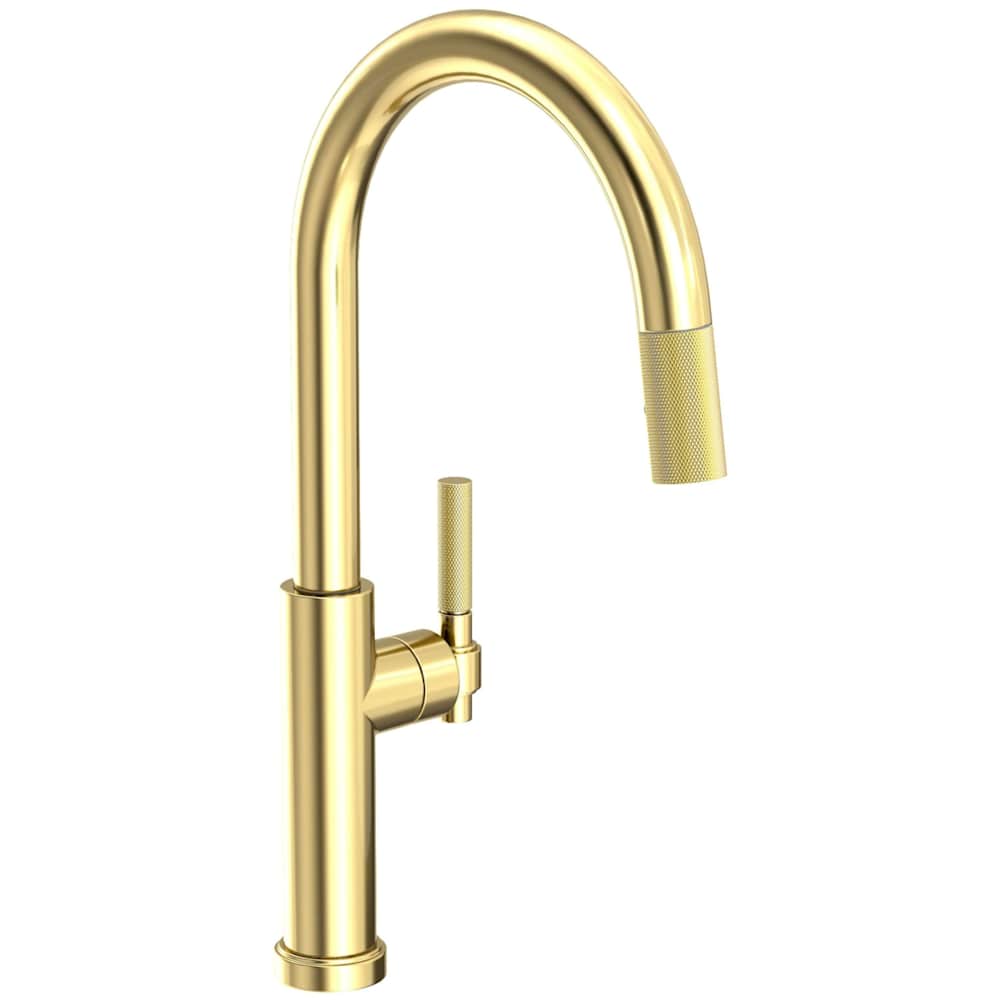 Muncy 1.8 GPM Single Hole Pull Down Kitchen Faucet with Arced Spout