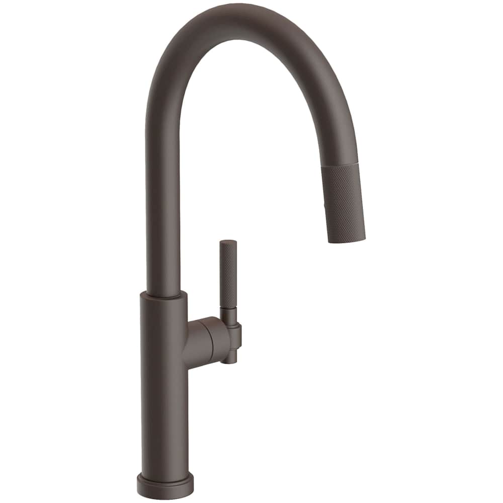 Muncy 1.8 GPM Single Hole Pull Down Kitchen Faucet with Arced Spout