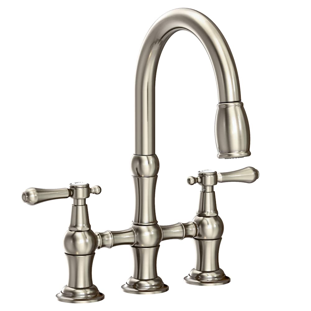 Chesterfield 1.8 GPM Widespread Bridge Pull Down Kitchen Faucet