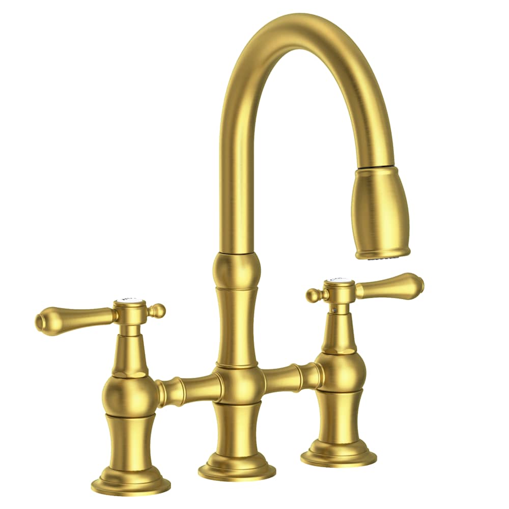 Chesterfield 1.8 GPM Widespread Bridge Pull Down Kitchen Faucet