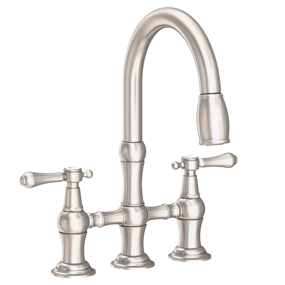Chesterfield 1.8 GPM Widespread Bridge Pull Down Kitchen Faucet