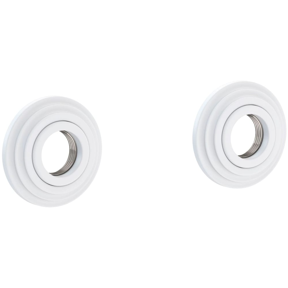 Astor Grab Bar Decorative Rings and Mounting Kit