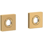 Uncoated Polished Brass