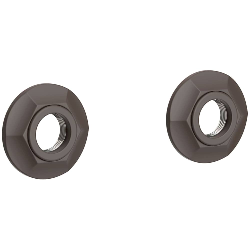 Metropole Grab Bar Decorative Rings and Mounting Kit
