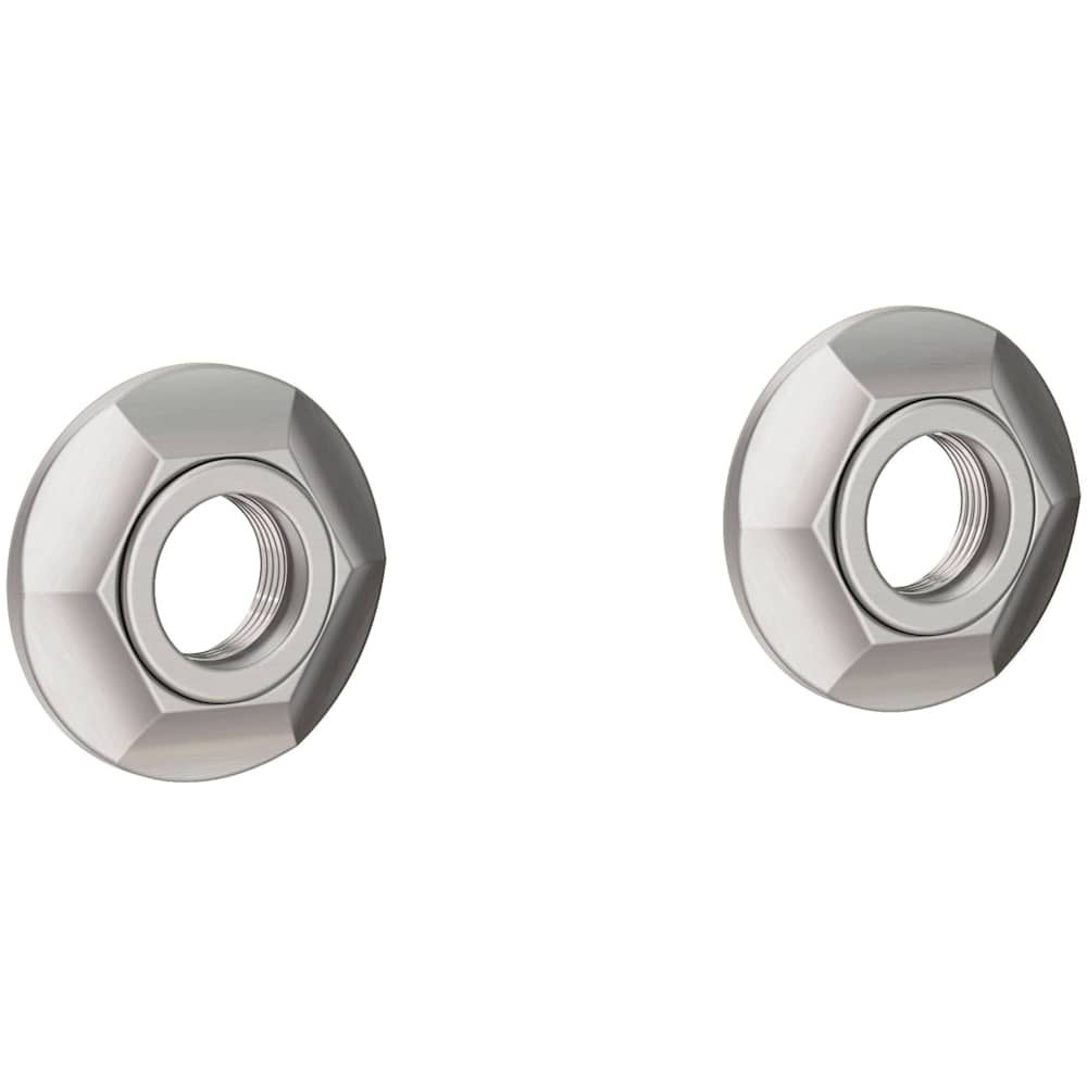 Metropole Grab Bar Decorative Rings and Mounting Kit