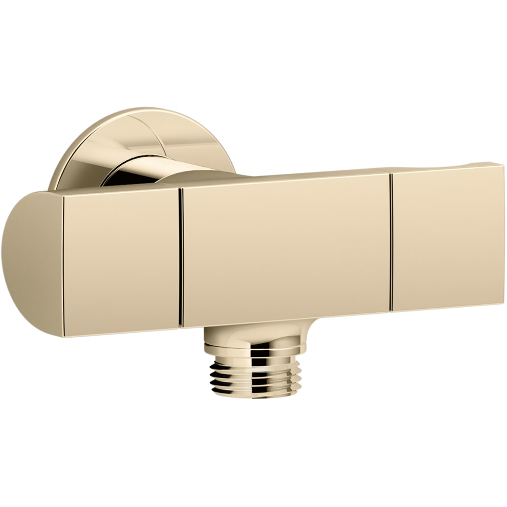Exhale Wall Supply Elbow with Bracket and Volume Control
