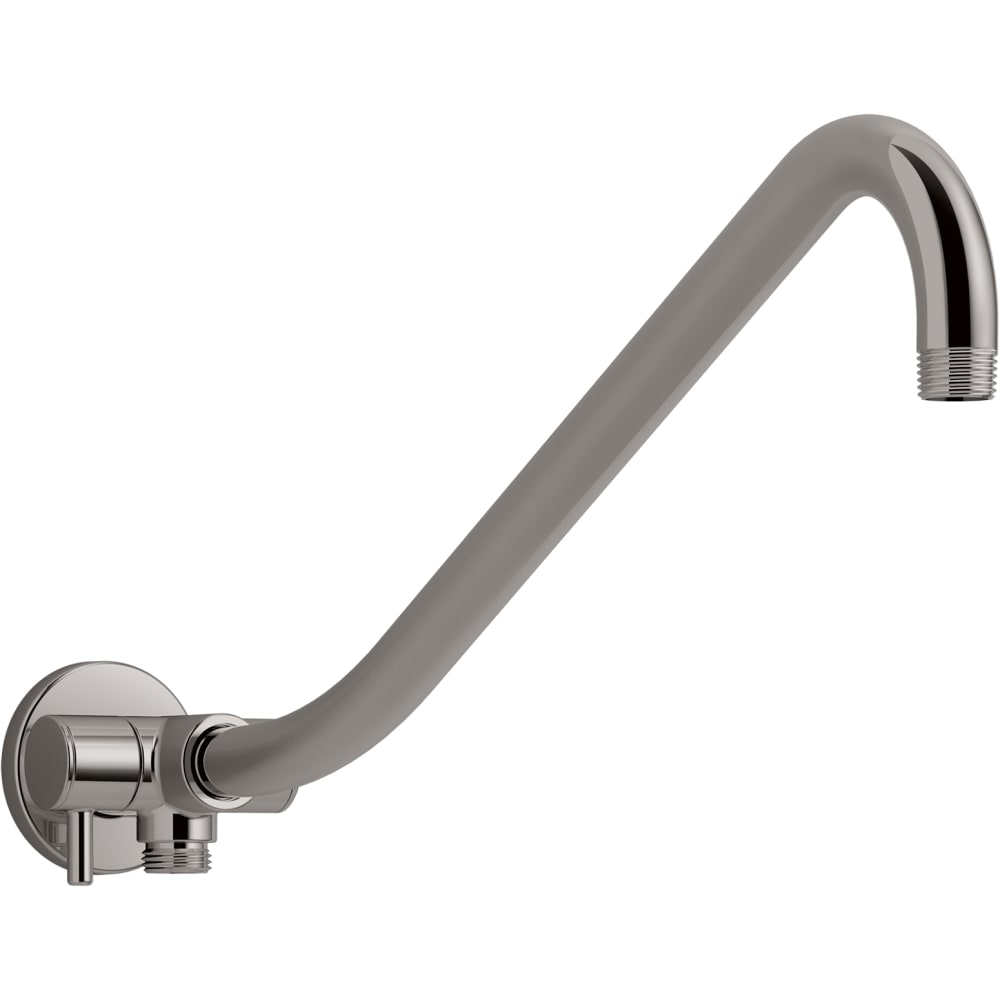 Gooseneck Rainhead Arm with 3-way Diverter