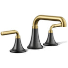 Matte Black / Brushed Moderne Brass