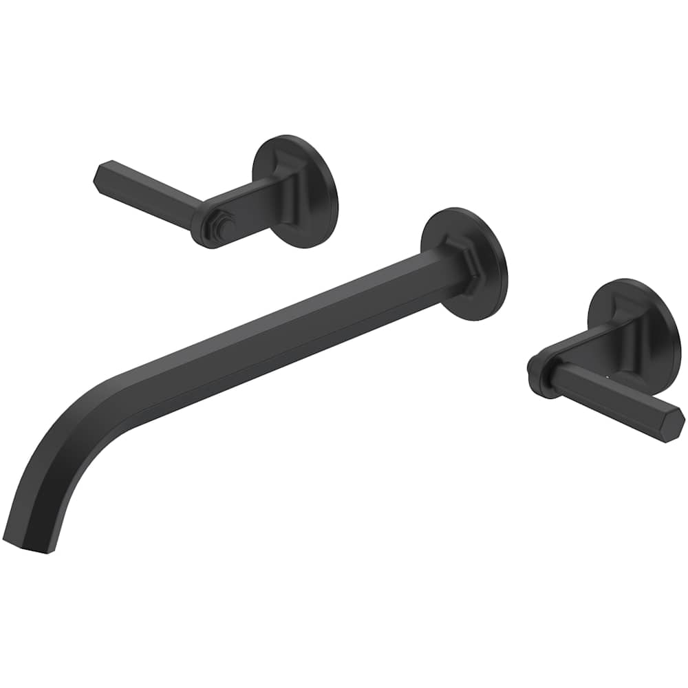 Modelle Wall Mounted Tub Filler with Built-In Diverter