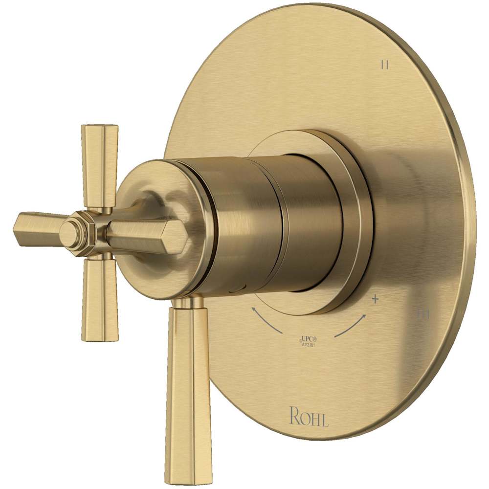 Modelle Three Independent Function Thermostatic Valve Trim Only with Single Lever Handle and Integrated Diverter - Less Rough In