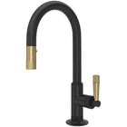 Matte Black/Antique Gold 