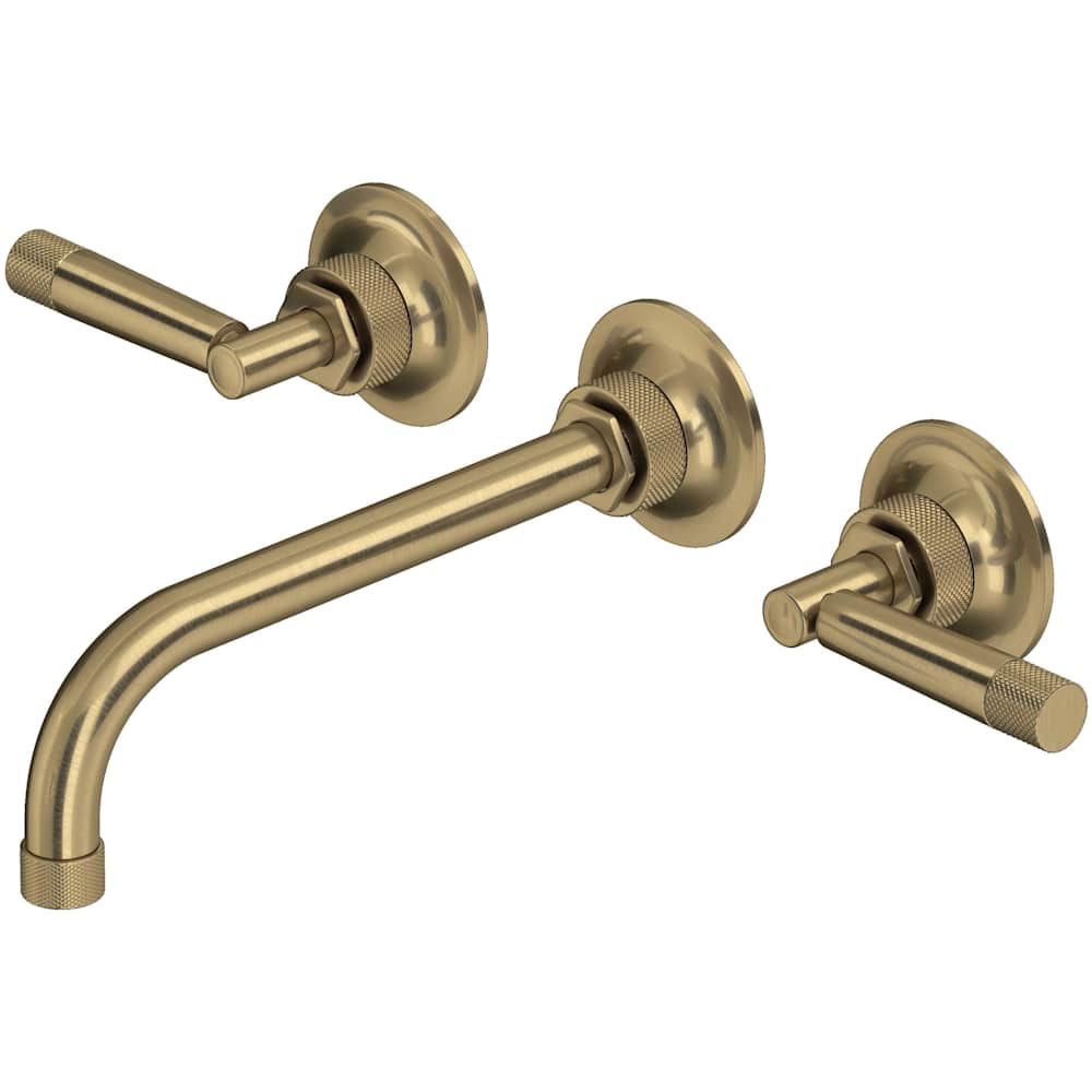 Graceline 1.2 GPM Wall Mounted Widespread Bathroom Faucet