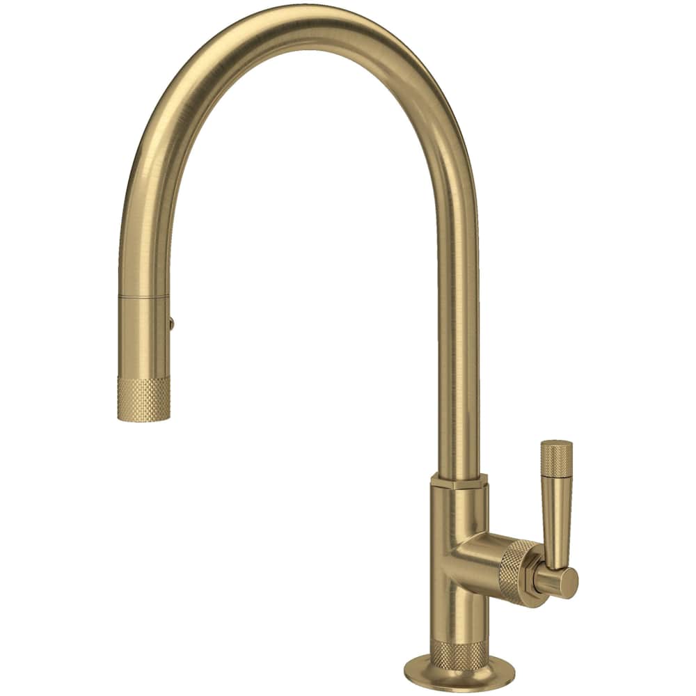 Graceline 1.8 GPM Single Hole Pull Down Kitchen Faucet