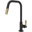 Matte Black/Antique Gold 
