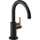 Matte Black / Brushed Moderne Brass
