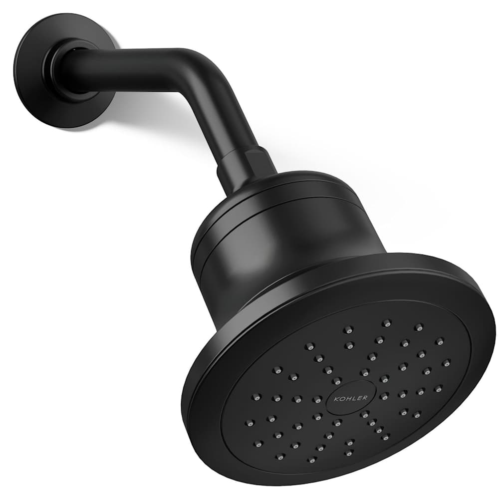 Cinq 2.5 GPM Single Function Filtered Shower Head with MasterClean Sprayface