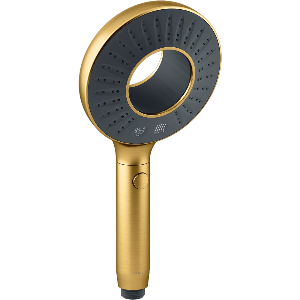 SpaViva 2.5 GPM Multi Function Hand Shower with Katalyst Air-Induction and MicroBubble Spray Technologies