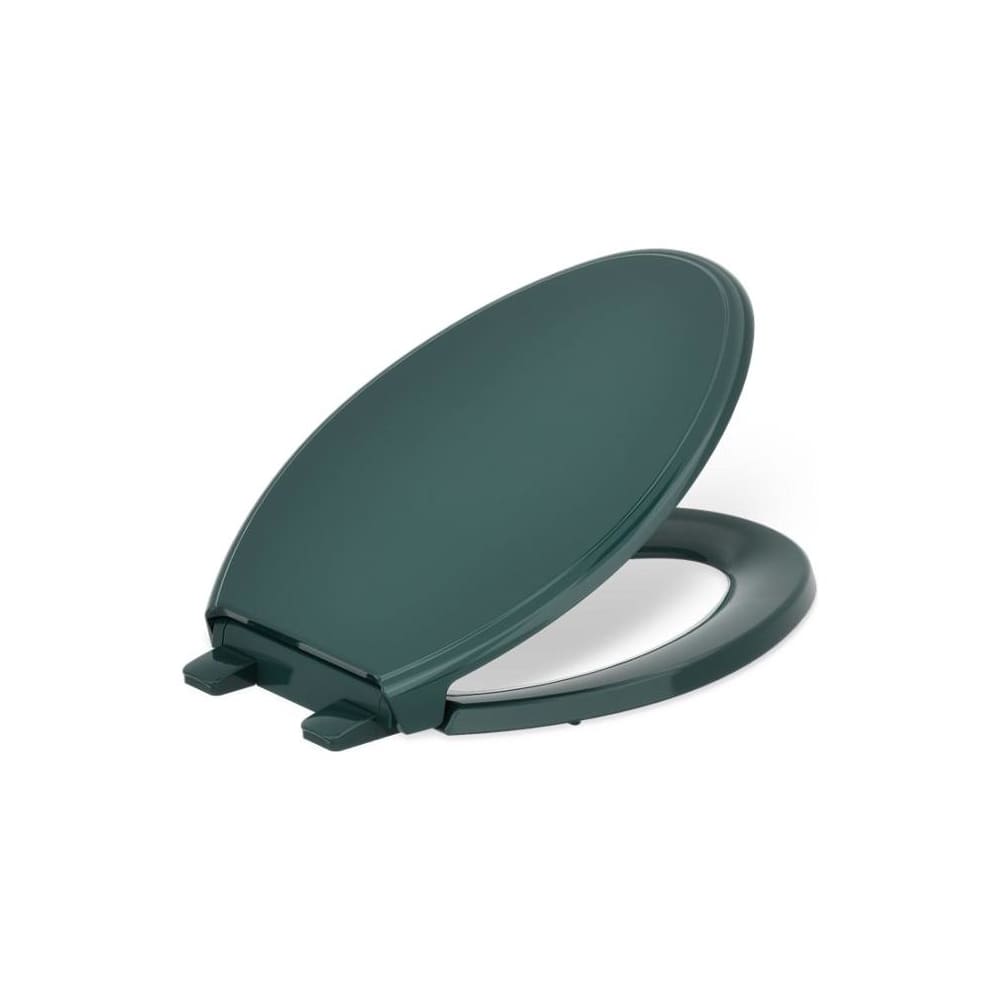 Glenbury Elongated Closed-Front Toilet Seat with Soft Close and Quick Release