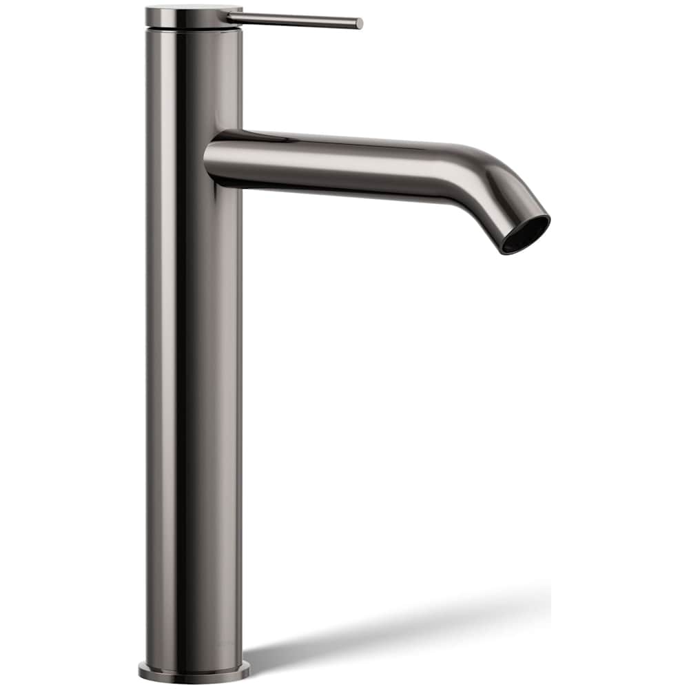 Components 1.2 GPM Vessel Single Hole Bathroom Faucet with Pop-Up Drain Assembly