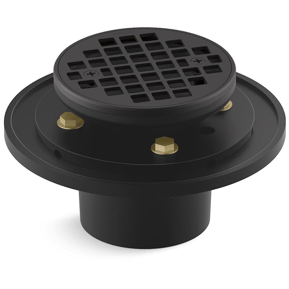 Clearflo Round Brass Tile-in Shower Drain