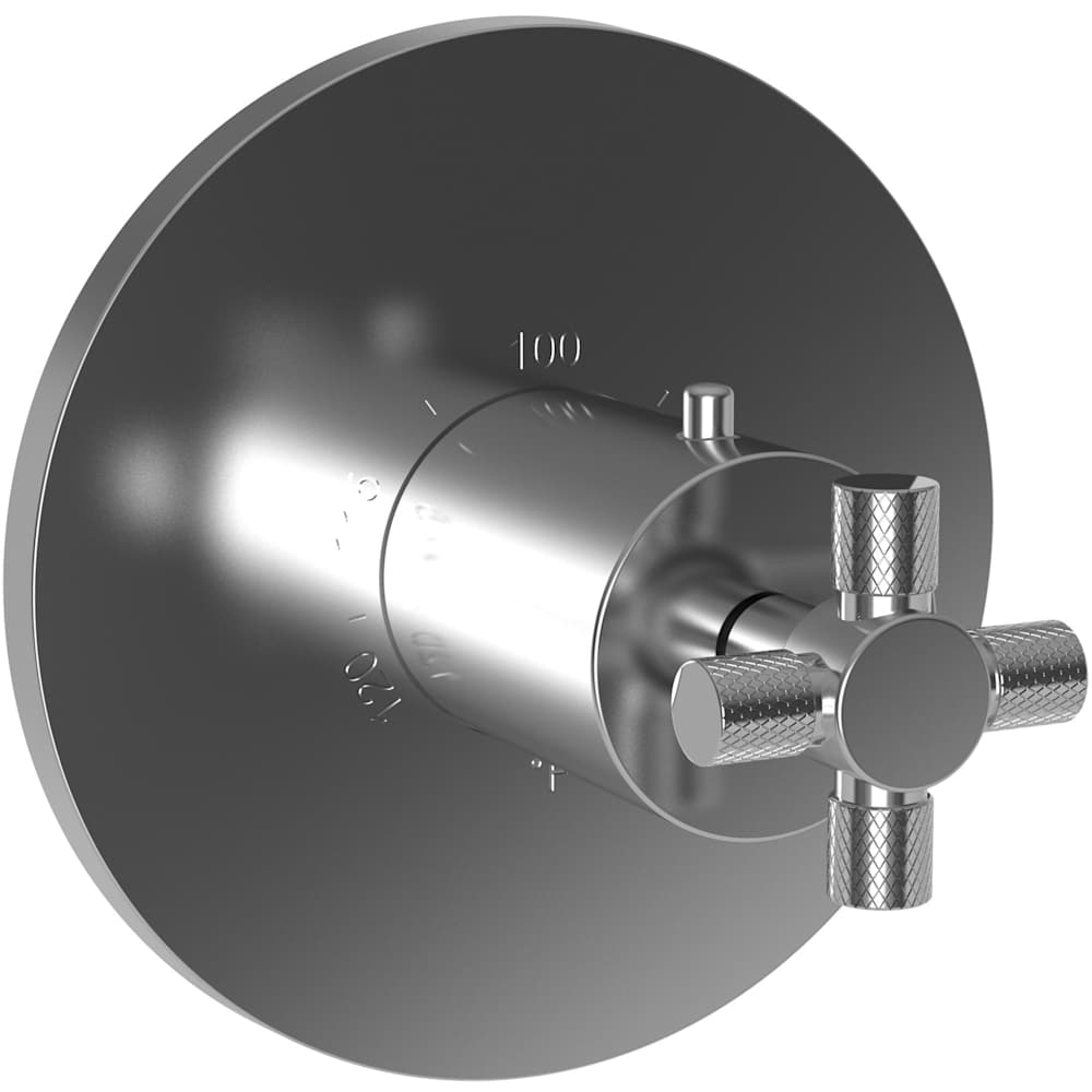 Muncy Thermostatic Valve Trim Only with 1 Cross Handles - Less Rough In