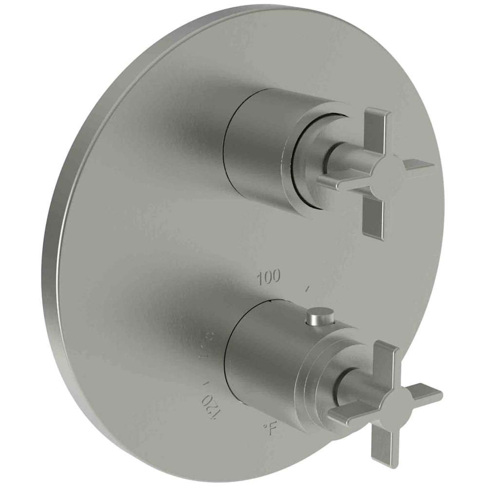 Tolmin Thermostatic Valve Trim Only with 2 Cross Handles - Less Rough In