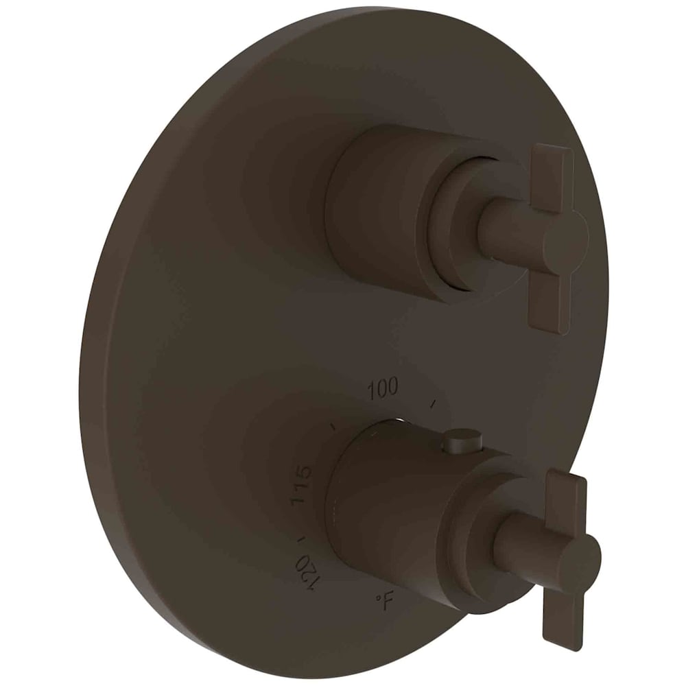 Tolmin Thermostatic Valve Trim Only with 2 Lever Handles - Less Rough In