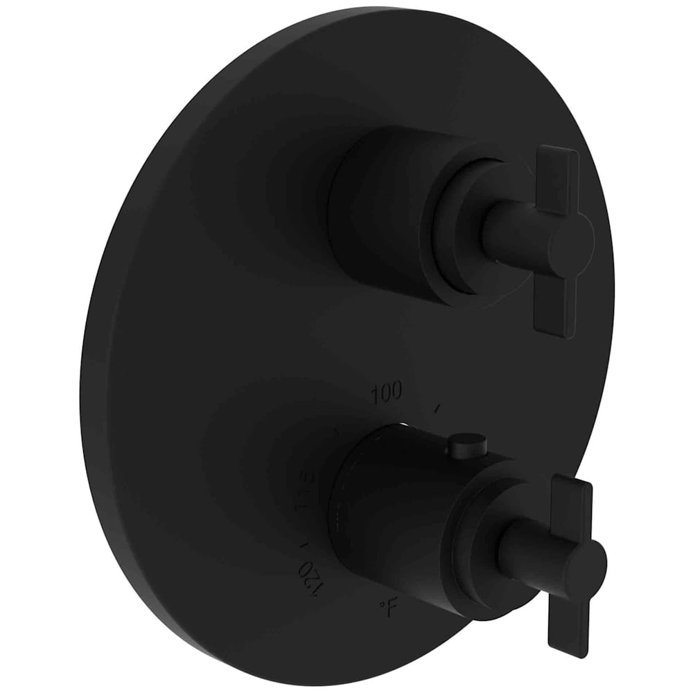 Tolmin Thermostatic Valve Trim Only with 2 Lever Handles - Less Rough In
