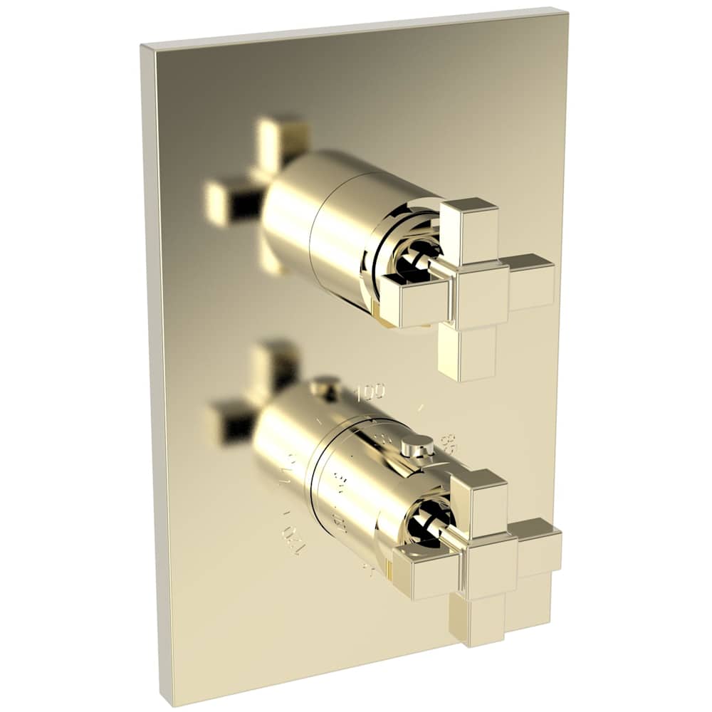 Malvina Thermostatic Valve Trim Only with 2 Cross Handles - Less Rough In