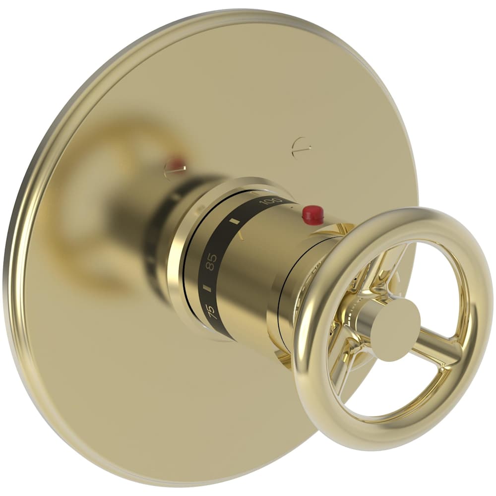 Slater Thermostatic Valve Trim Only with Single Wheel Handle and Diverter Functionality - Less Rough In