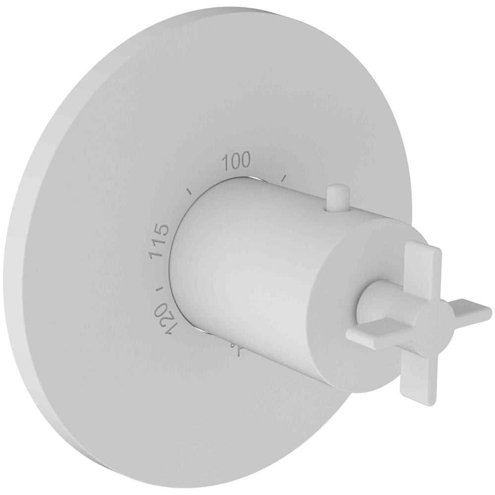 Tolmin Thermostatic Valve Trim Only with 1 Cross Handles - Less Rough In