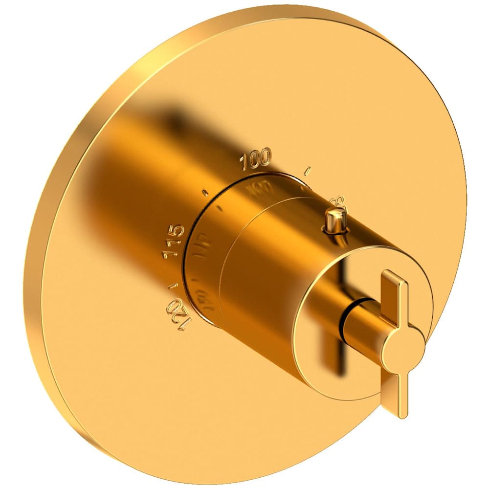 Tolmin Thermostatic Valve Trim Only with 1 Cross Handles - Less Rough In