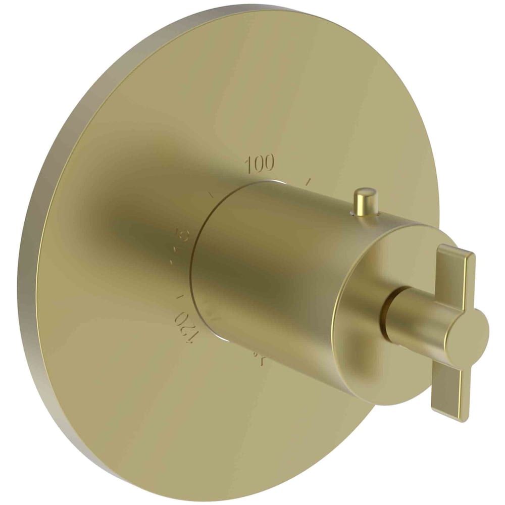 Tolmin Thermostatic Valve Trim Only with 1 Cross Handles - Less Rough In