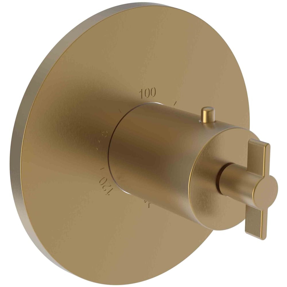 Tolmin Thermostatic Valve Trim Only with 1 Cross Handles - Less Rough In