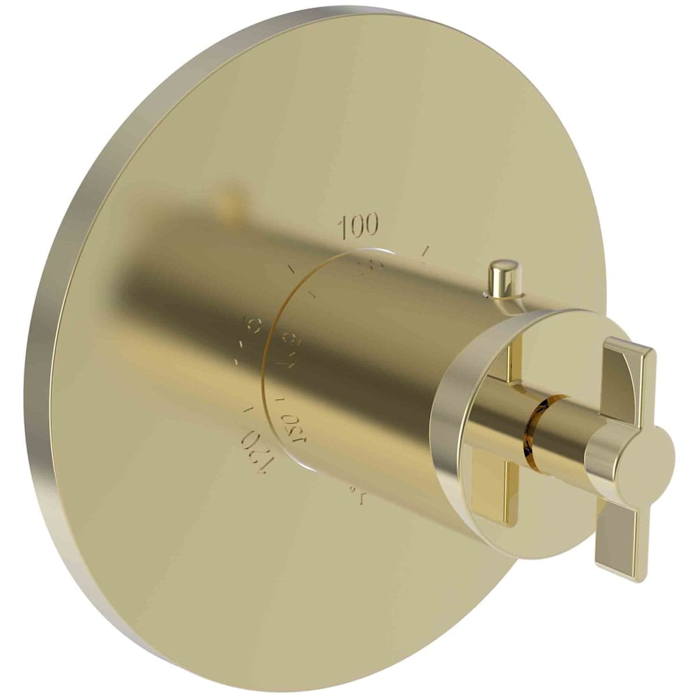Tolmin Thermostatic Valve Trim Only with 1 Cross Handles - Less Rough In