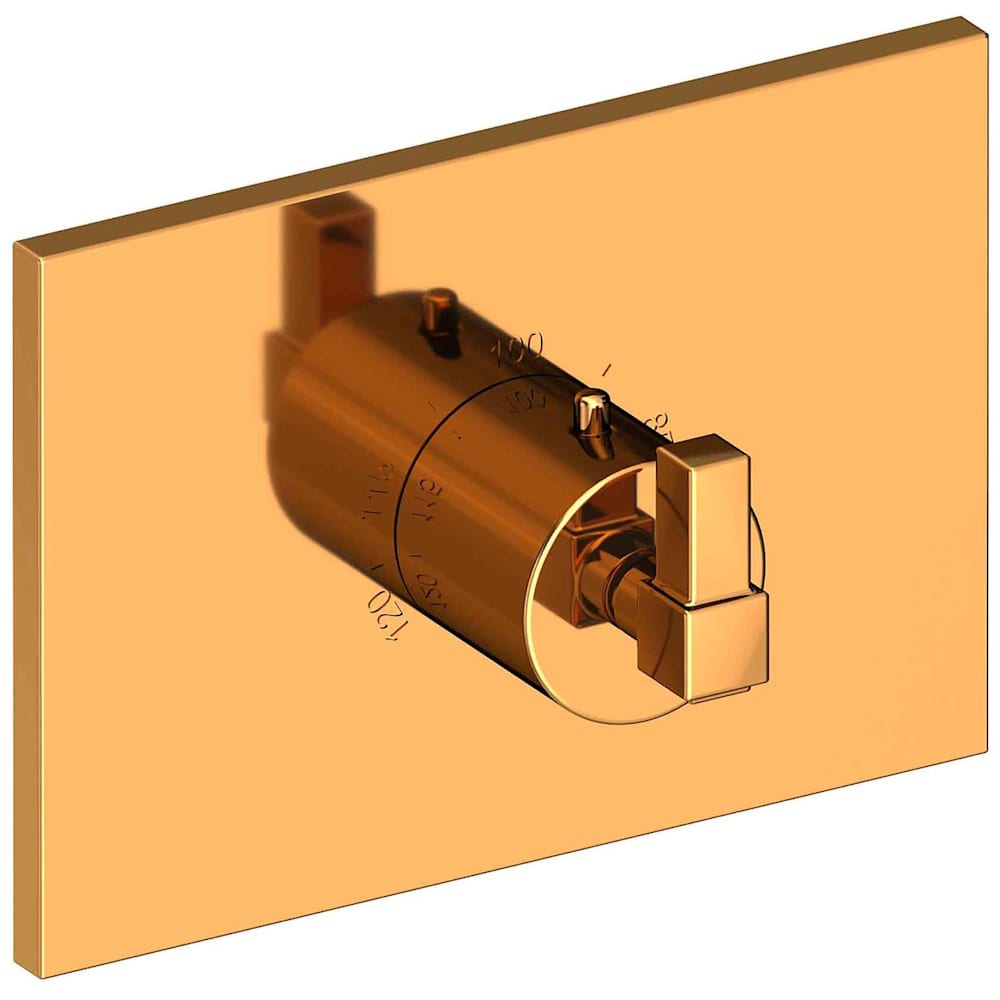 Malvina Thermostatic Valve Trim Only with Single Lever Handle and Diverter Functionality - Less Rough In