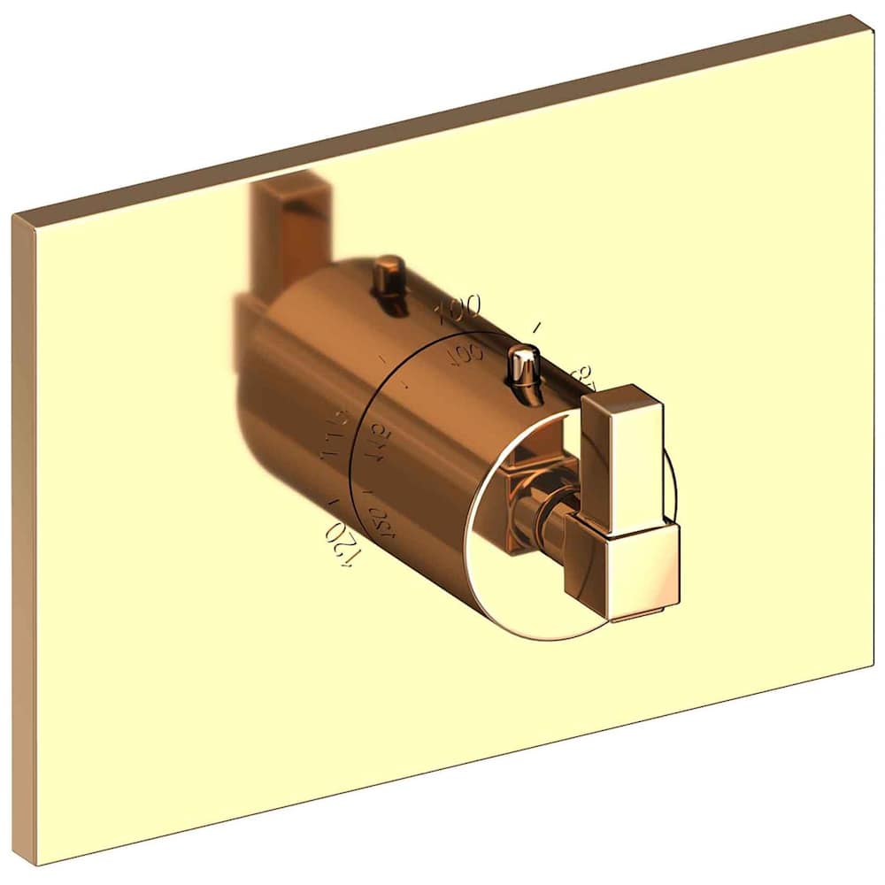 Malvina Thermostatic Valve Trim Only with Single Lever Handle and Diverter Functionality - Less Rough In