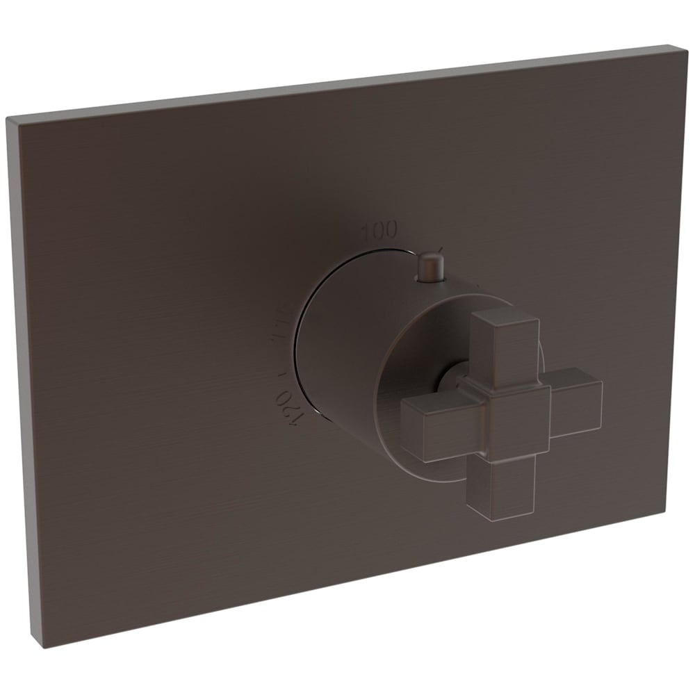 Malvina Thermostatic Valve Trim Only with 1 Cross Handles - Less Rough In