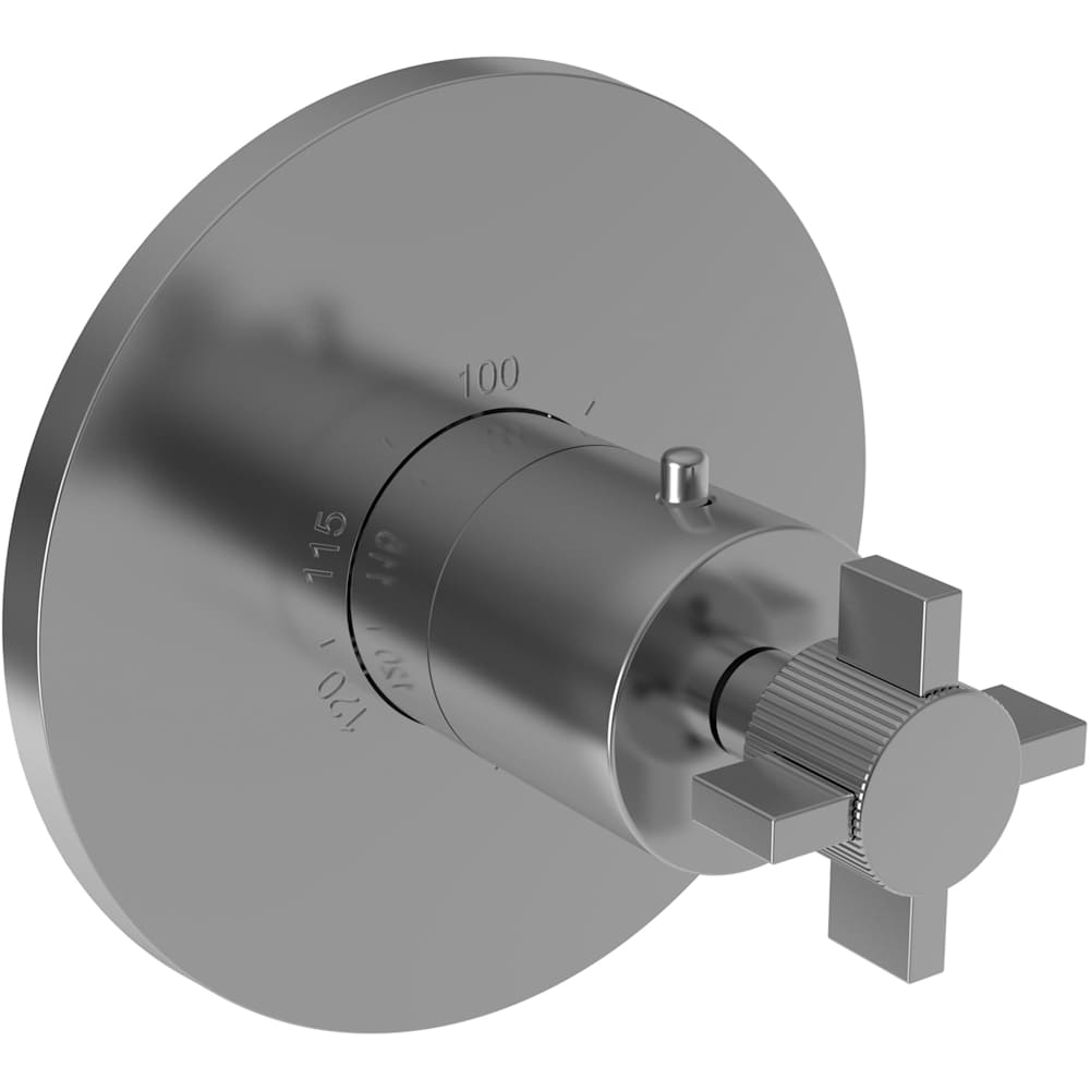 Pardees Thermostatic Valve Trim Only with 1 Cross Handles - Less Rough In