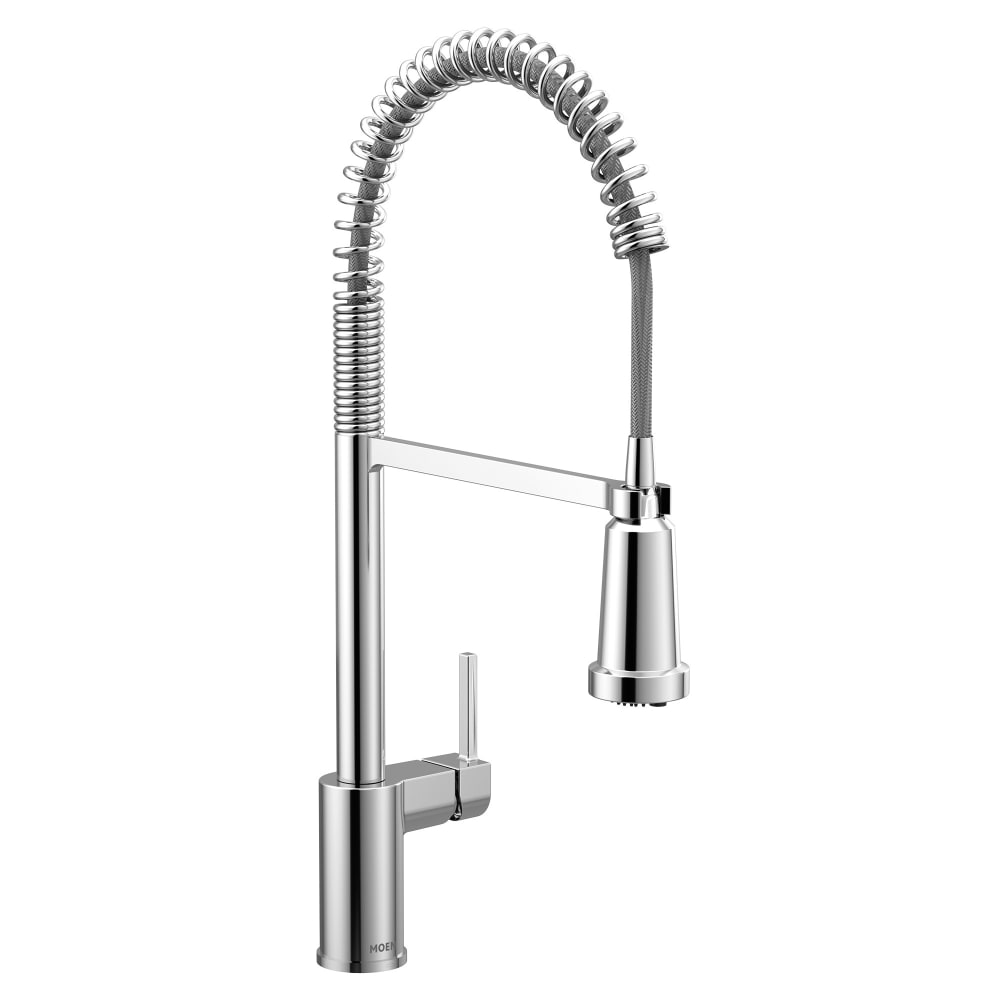 Moen Align 1.5 GPM Single Hole Pre-Rinse Pull Down Kitchen Faucet Chrome